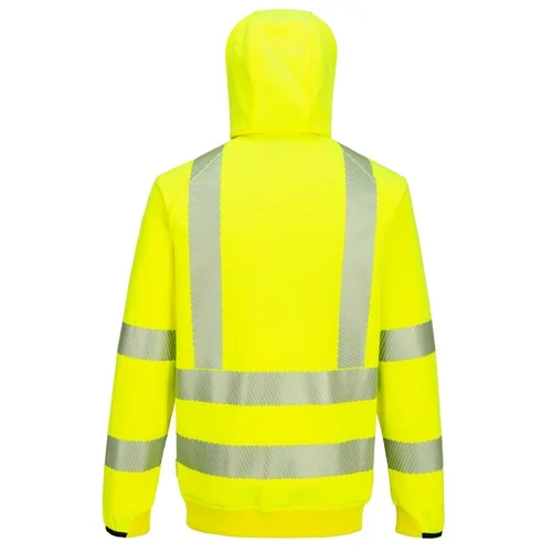 PORTWEST KX303 užsegamas džemperis su gobtuvu 4XL Oranžinė image 2
