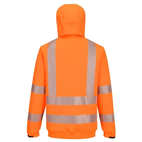 PORTWEST KX303 užsegamas džemperis su gobtuvu 4XL Oranžinė image 3