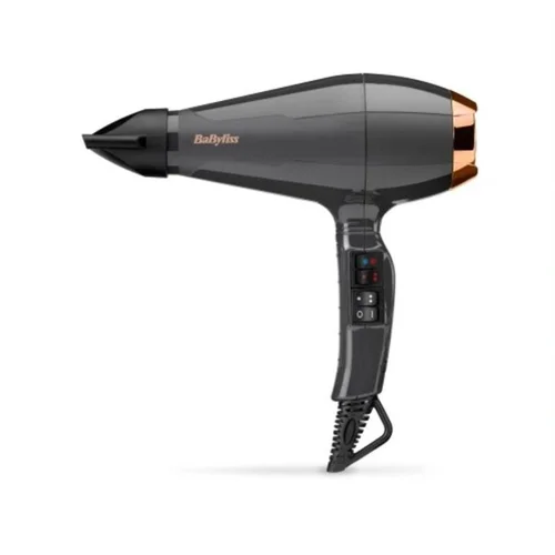 Babyliss Air Pro 2200 6719DE Aukso, Juoda plaukų džiovintuvas image 3