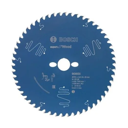 Pjovimo diskas Bosch Expert for Wood, 254x30xZ54, 2608644342 image 1
