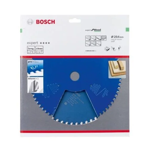 Pjovimo diskas Bosch Expert for Wood, 254x30xZ54, 2608644342 image 2