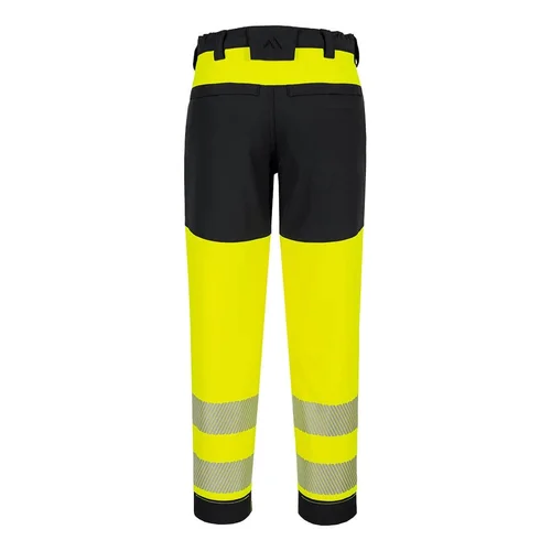 PORTWEST T141 moteriškos tamprios kelnės - XXL, Yellow/Black image 2