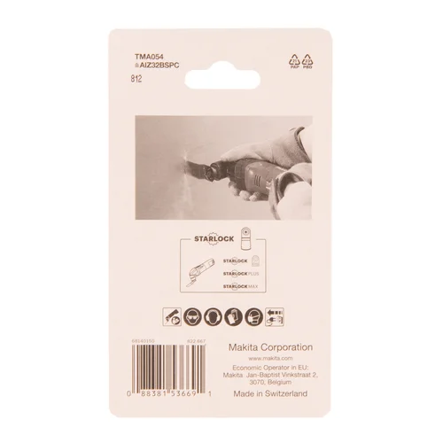 Įgilinamieji pjovimo diskai Makita B-64886-5, 32mm image 2
