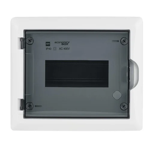 Elektroplast modulinis skydas, virštinkinis, IP40, 8 mod., balta image 2