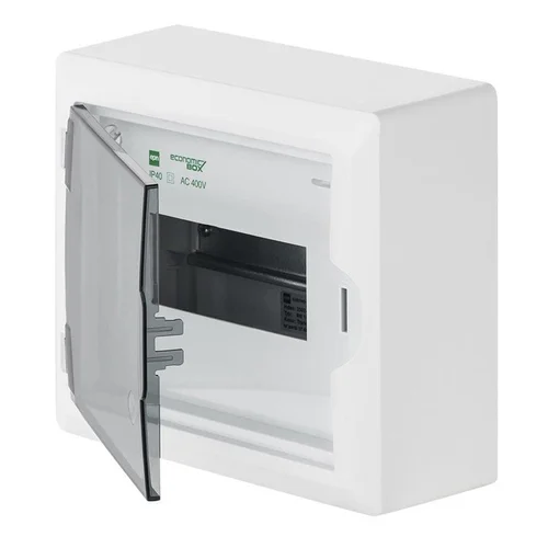 Elektroplast modulinis skydas, virštinkinis, IP40, 8 mod., balta image 3