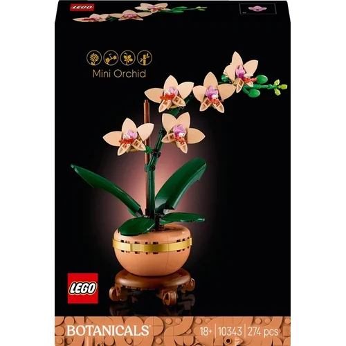 LEGO® Botanical Collection Mini orchidėja 10343, 274 vnt. image 1
