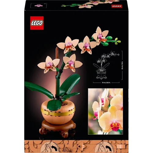 LEGO® Botanical Collection Mini orchidėja 10343, 274 vnt. image 2