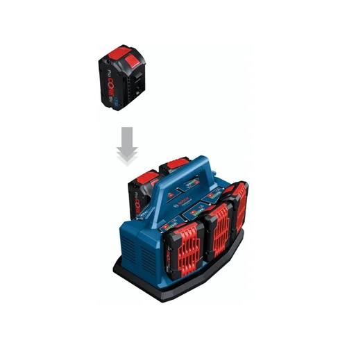 Bosch GAL 18V6-80 Akumuliatorių pakrovėjas 18 V, 6x8A image 3