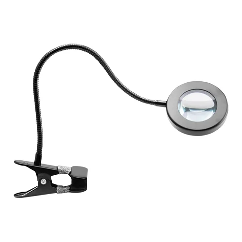 5D SNAKE RING 5 W juoda kosmetologinė LED lempa su lupa image 1