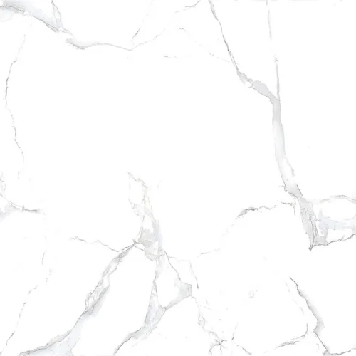Akmens masės plytelės White Marble Polished 60x60 cm image 1