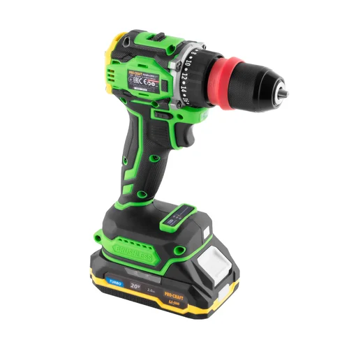 ProCraft PA18ProDFR2 Akumuliatorinis gręžtuvas-suktuvas image 3
