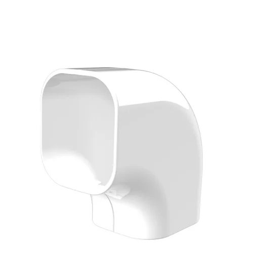 Tecnosystemi Alkūnė kondicionieriaus vamzdžių kanalui, standi vertikali New-Line CP72-EXC balta image 1