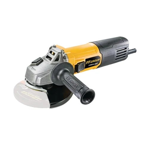 FF GROUP AG-125/1200EC Pro Elektrinis kampinis šlifuoklis image 1
