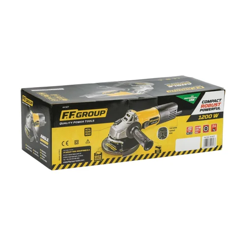 FF GROUP AG-125/1200EC Pro Elektrinis kampinis šlifuoklis image 2