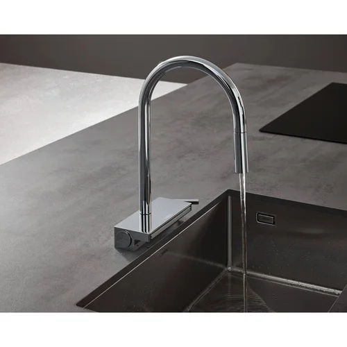 Hansgrohe Aquno Select M81 73831000 virtuvinis maišytuvas Nerūdijančio plieno atspalvio image 2