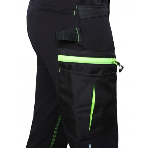 BoSafety OLYMPICA kelnės 4-Way Stretch 42W Hi-Vis Geltona/Juoda image 3