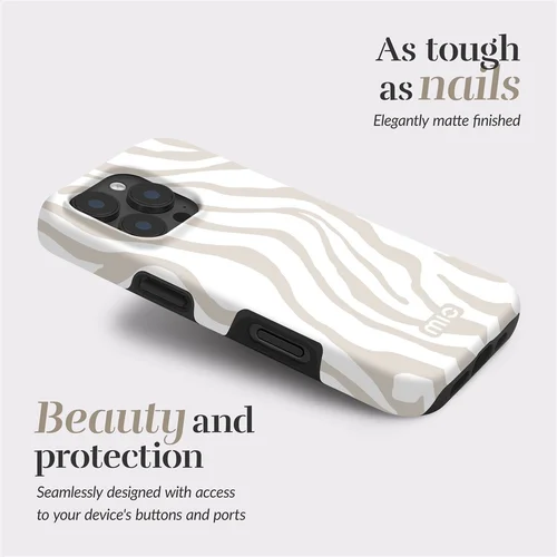 MIO Sandy Zebra MagSafe dėklas iPhone 15 Pro image 1