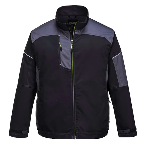 PORTWEST T603 Darbo striukė XXL, Black/Zoom Grey image 2