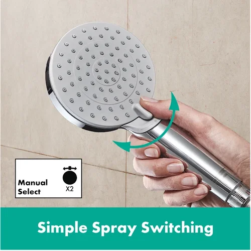 Hansgrohe Vernis Blend 100 Vario EcoSmart dušo komplektas image 3