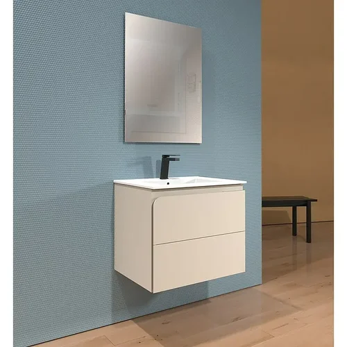 AQUORE Caracas Vonios spintelė 60 cm vanilinė matinė image 2