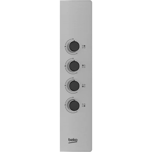 61 cm pločio dujinė kaitlentė Beko HIBG64120SX image 2
