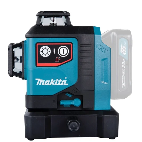 Makita SK700D akumuliatorinis lazerinis nivelyras, 360°, raudonas image 3