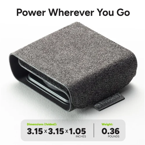 mophie-3in1 travel charger MagSafe EU adapter Juoda image 1