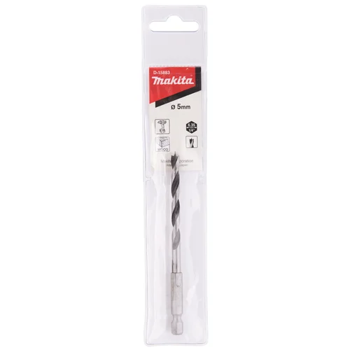 Makita D-15883 Grąžtas medžiui, 5 mm, 1/4" image 2