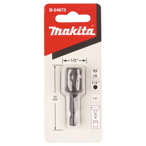 Adapteris Makita B-54673, 1/4"X 1/2" image 2