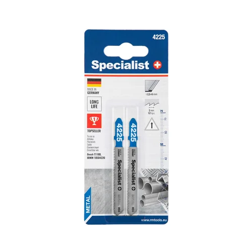 Specialist+ pjūklelis 4225 (T118B) 75 mm, 2 vnt. image 3
