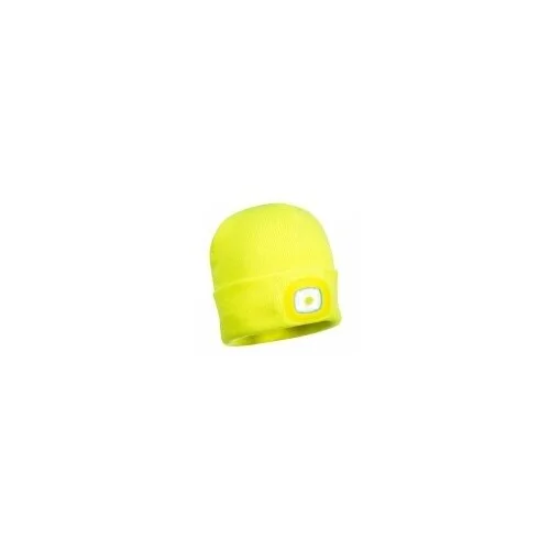 Kepurė PORTWEST B029 su USB pakraunamu LED galvos žibintu - Oranžinė image 2
