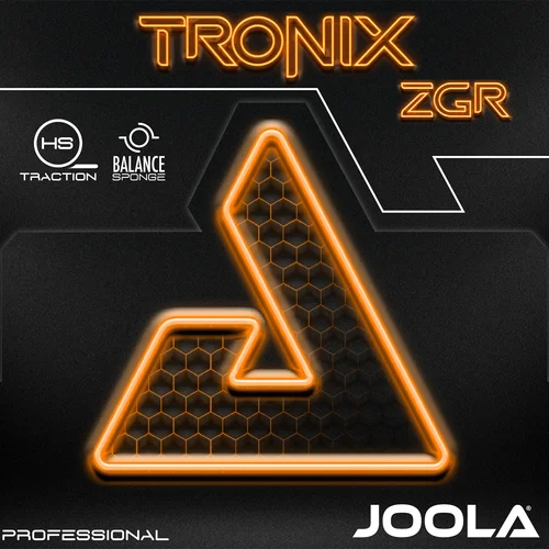 JOOLA Tronix ZGR guma 2.0 mm Juoda image 1