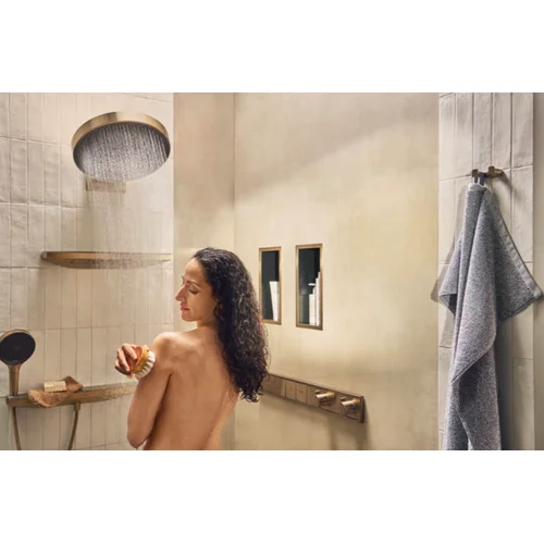 Hansgrohe Rainfinity 130 3jet EcoSmart 26865140 Rankinis dušas – šlifuotos bronzos image 2