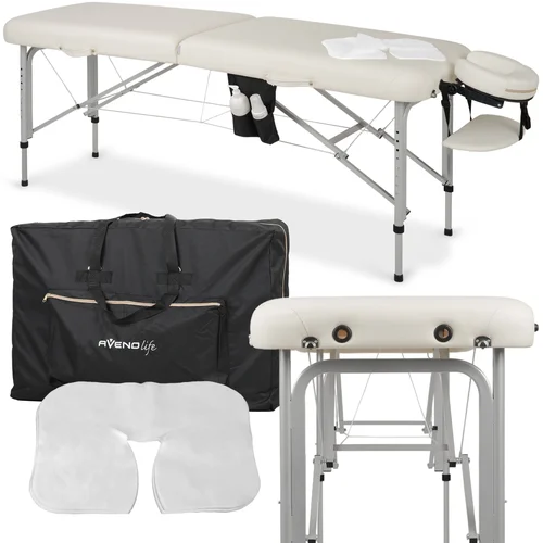 Aveno Life Vera 60 Comfy K501 White masažo stalas image 1