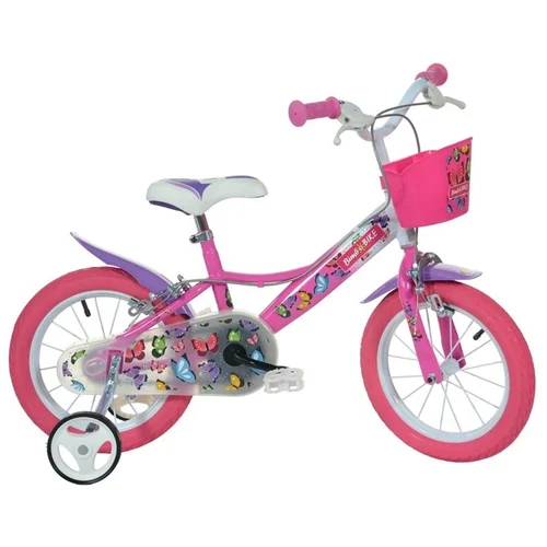 Bimbo Bike Butterfly rožinis 14" image 1