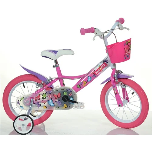 Bimbo Bike Butterfly rožinis 14" image 2