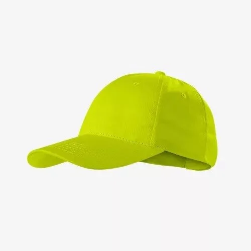 MALFINI P31 Kepuraitė su snapeliu, Reguliuojamas Dydis, Lime Punch image 2