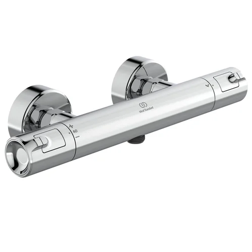 Ideal Standard Ceratherm T50 Termostatinis dušo maišytuvas Chromas Žalvaris image 1