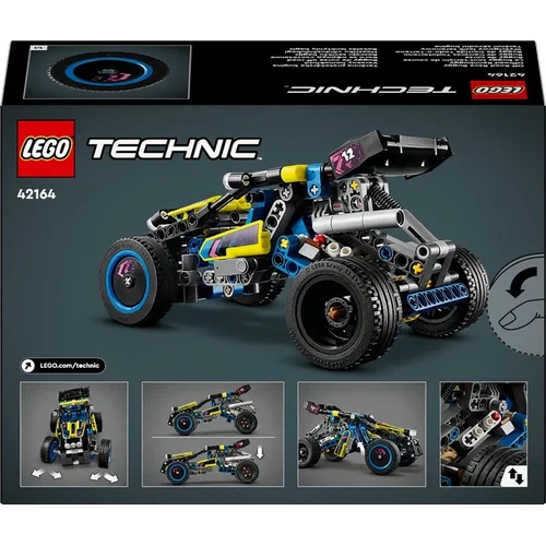 Konstruktorius LEGO® Technic Bekelės lenktynių bagis 42164 image 2
