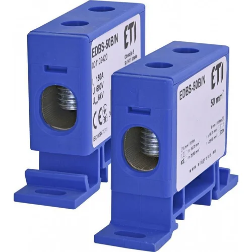 ETI EDBS-50B/N paskirstymo gnybtas, 50 mm² image 1