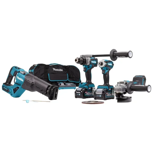 Makita DK0126G401 XGT 40V komplektas (DF001G+GA005G+TD001G+JR001G) image 1
