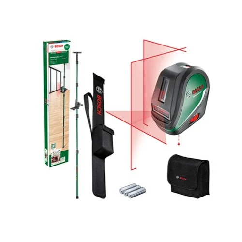 Bosch UniversalLevel 3 Maxi Set Kryžminis lazerinis niveliatorius 0603663903 image 1