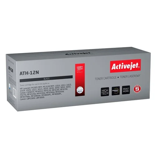 ActiveJet HP kasetė AT-12N Juoda image 1