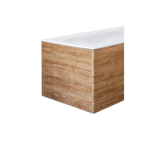 Ravak MDF kairinė šoninė apdailos plokštė, 80 cm, ąžuolo spalva image 1