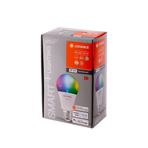 Ledvance Lemputė LED WIFI A60 E27 9W 806LM RGBW image 2
