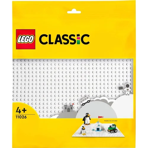 Priedas LEGO® Classic Balta pagrindo plokštelė 11026 image 1