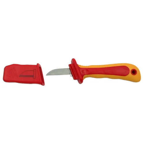 CHANGLU TOOLS Kabelio nužievinimo peilis VDE (tiesi geležtė) image 2