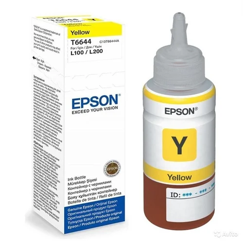 Epson T6644 rašalas, geltonas image 1