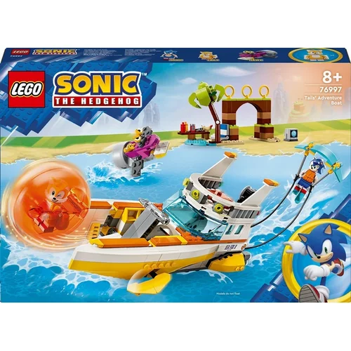 Konstruktorius LEGO® Sonic Tails nuotykių laivas 76997 image 1