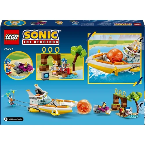 Konstruktorius LEGO® Sonic Tails nuotykių laivas 76997 image 2